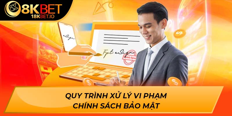Quy trình xử lý vi phạm chính sách bảo mật